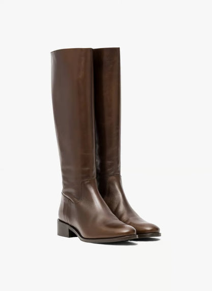 Bocage Ary leather boots - Brown – VIENNE