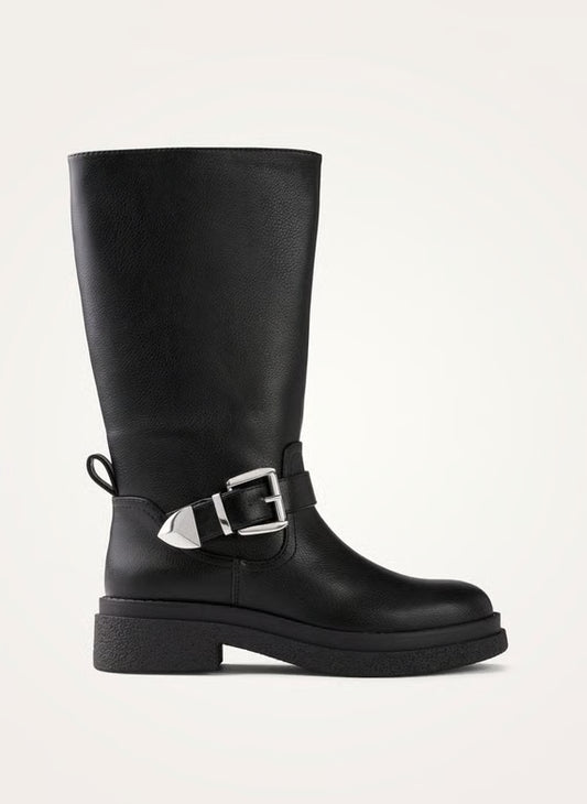 Biker boots - Black – LOUNA