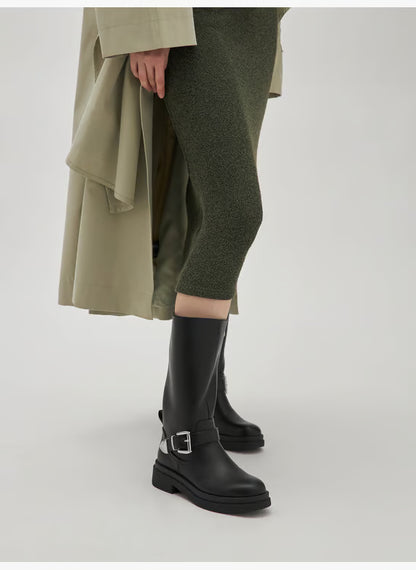 Biker boots - Black – LOUNA
