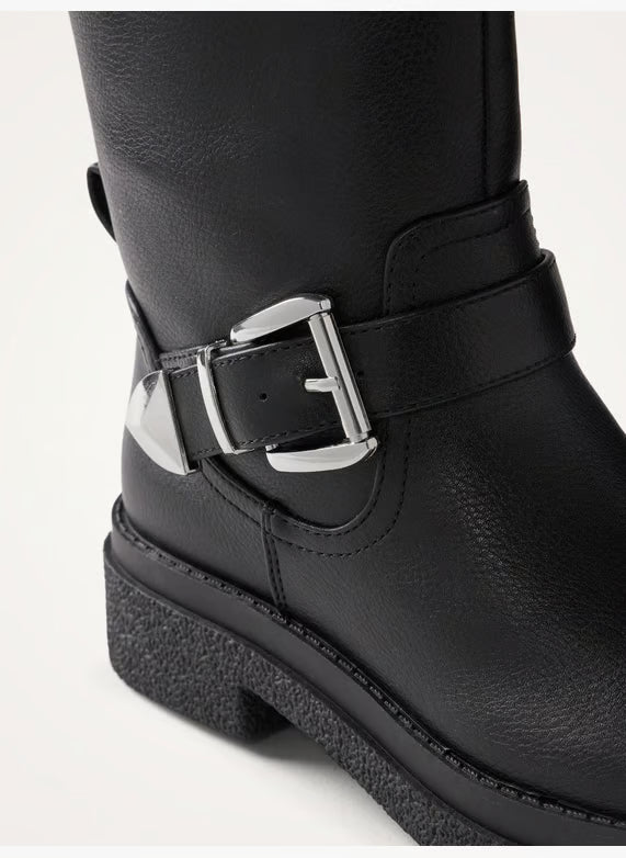 Biker boots - Black – LOUNA