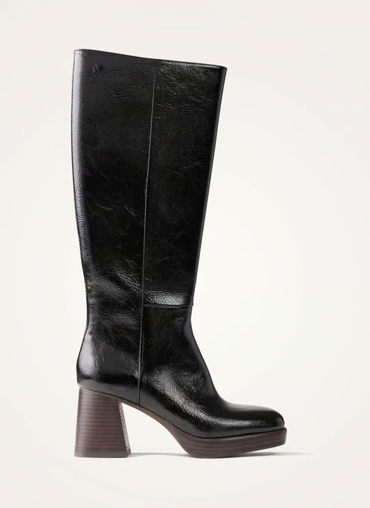 PLATFORM HEEL BOOTS NOIR VANESSA WU - WOMEN | Place des Tendances